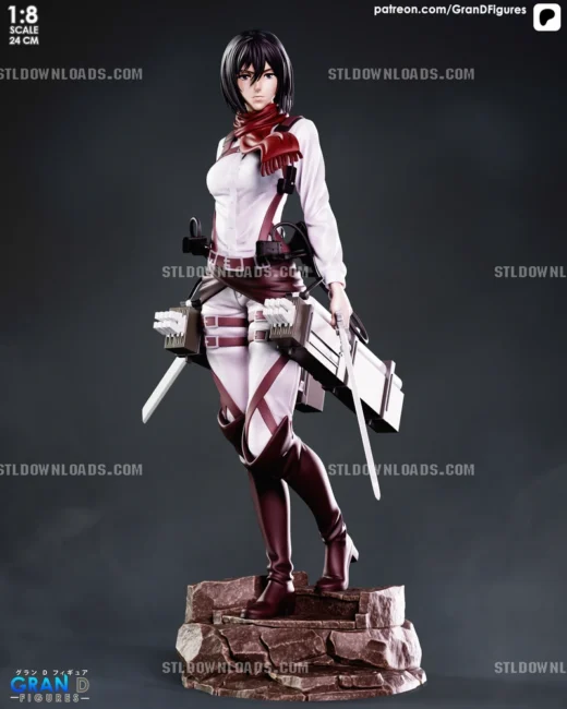 Mikasa Ackerman — Attack on Titan 3D model