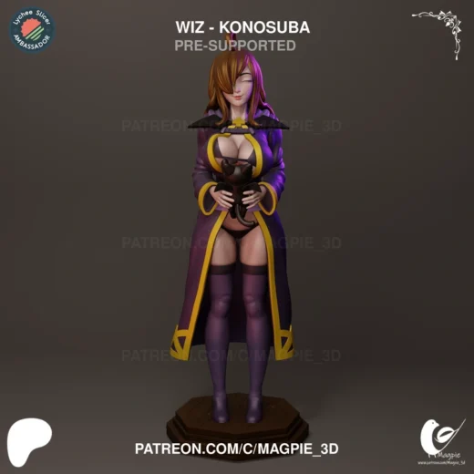 Wiz — KonoSuba 3D model
