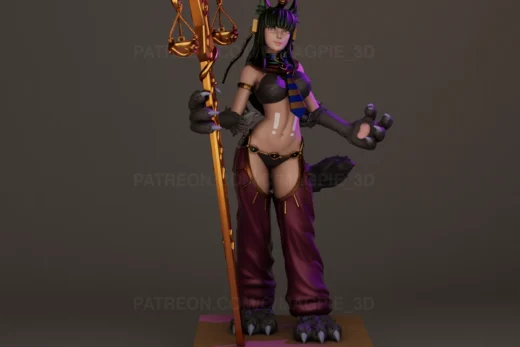 Anubis — Monster Girl Encyclopedia 3D model