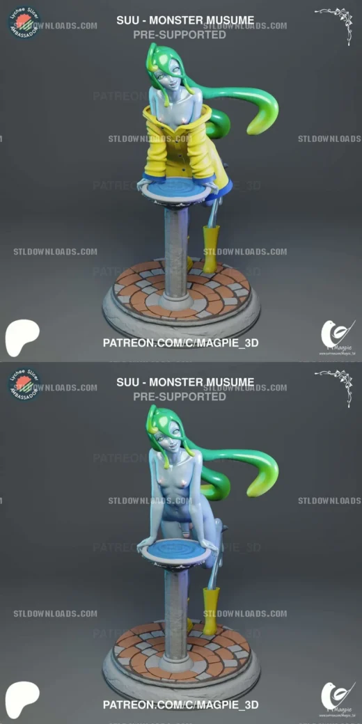 Suu — Monster Musume 3D model