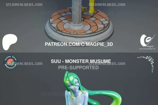 Suu — Monster Musume 3D model