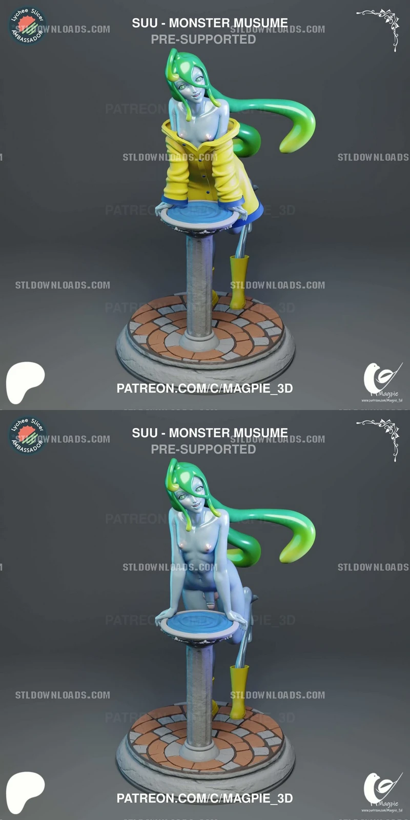 Suu — Monster Musume 3D model