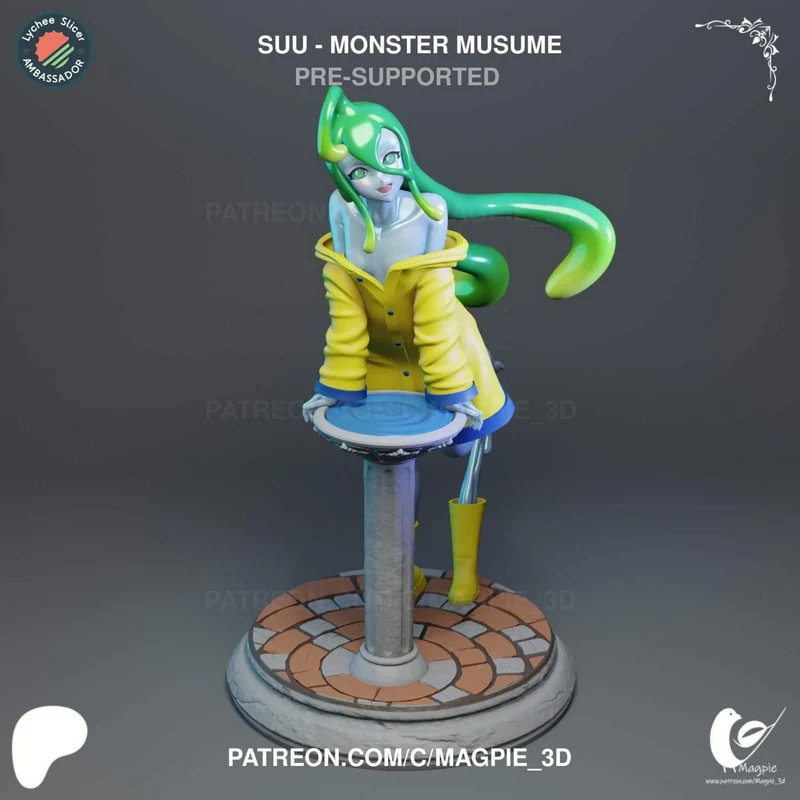 Suu — Monster Musume 3D model