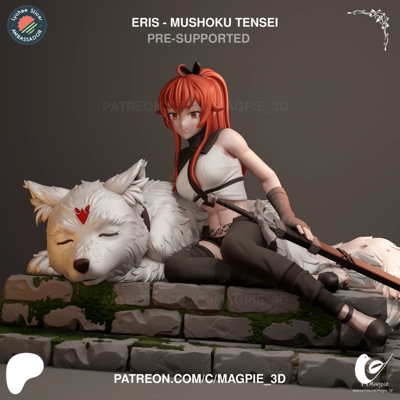 Eris Greyrat — Mushoku Tensei 3D model