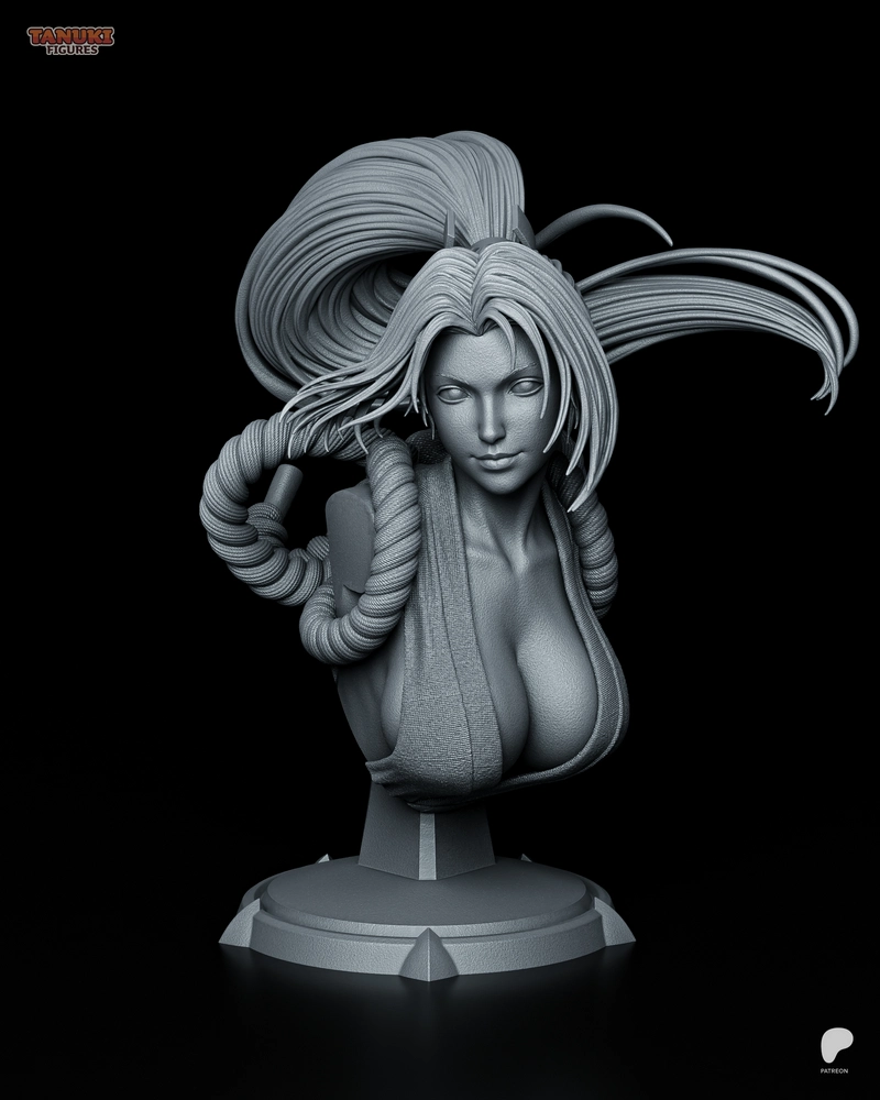 Mai Shiranui Bust — The King of Fighters 3D model