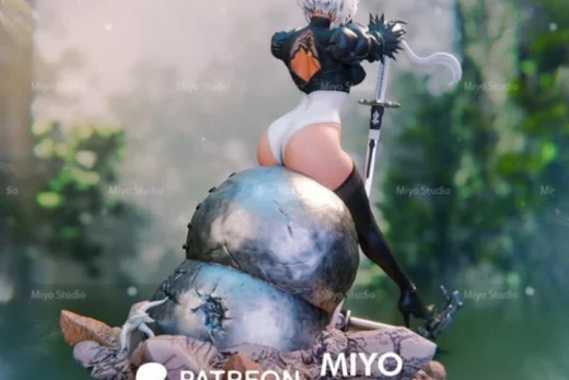 2B — NieR:Automata 3D model