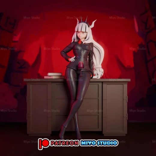 Lucifer — Helltaker 3D model