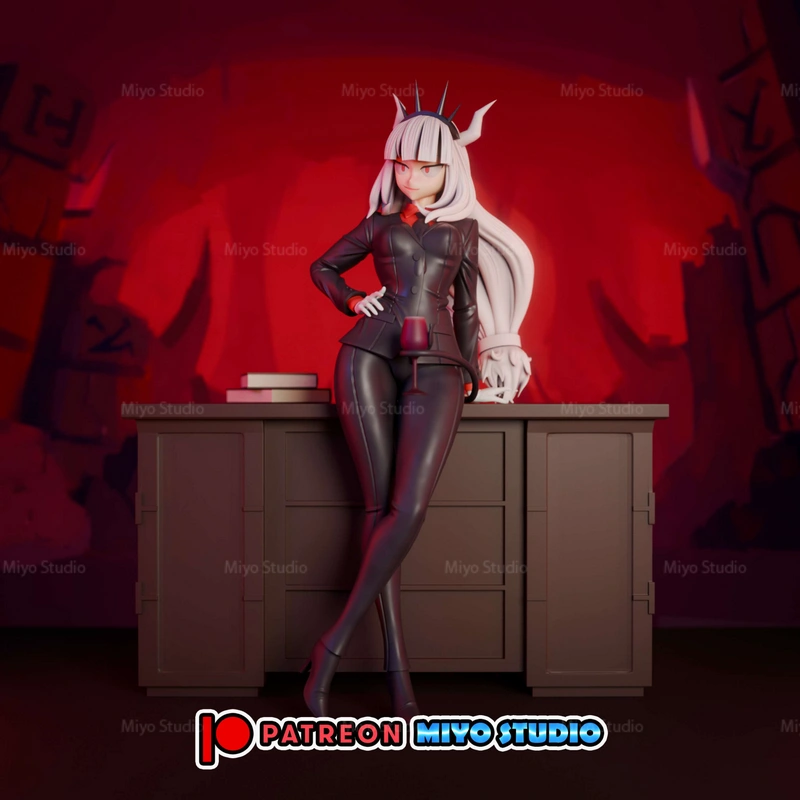 Lucifer — Helltaker 3D model