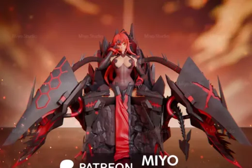 Nihilister — Goddess of Victory: Nikke 3D model