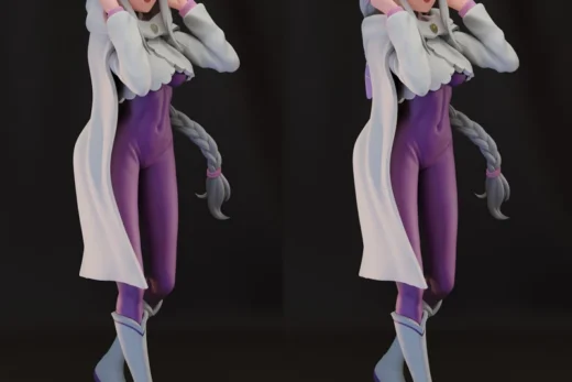 Emilia — Re:Zero 3D model