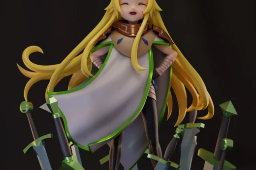 Teoritta — Sentenced to Be a Hero 3D model
