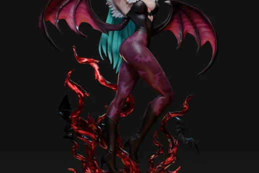 Morrigan — Darkstalkers 3D model