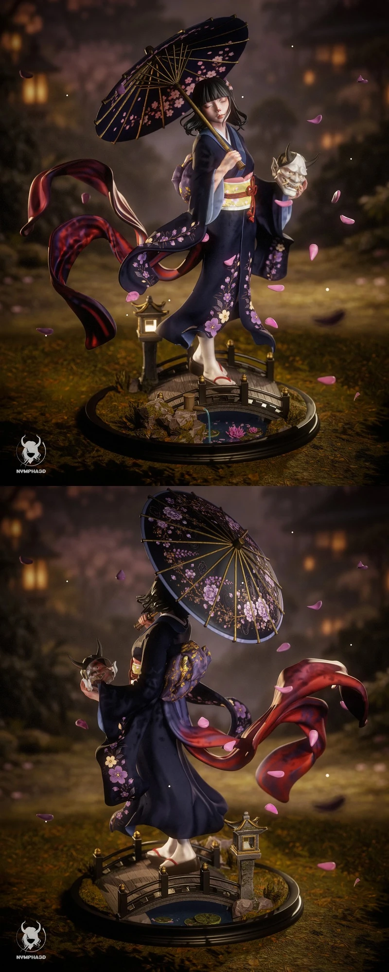 Hannya Maiden — Original Character 3D model