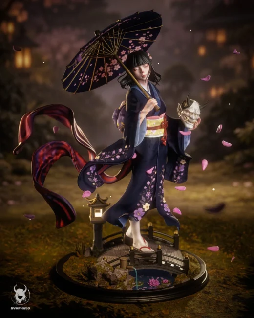 Hannya Maiden — Original Character 3D model