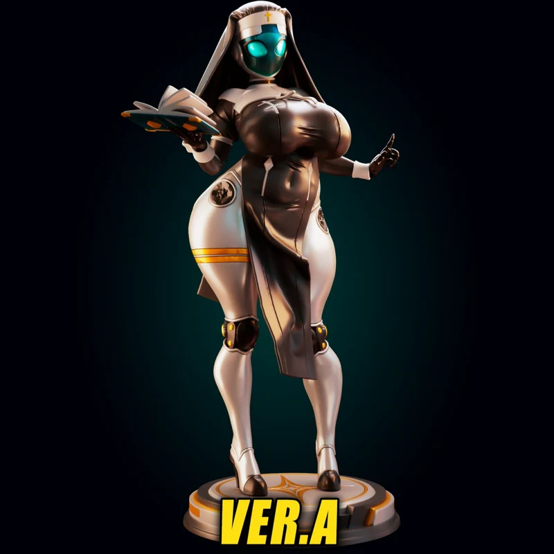 Nun Bot — Original Character 3D model