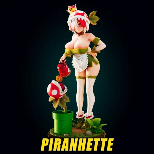 Princess Piranhette — Super Mario 3D model