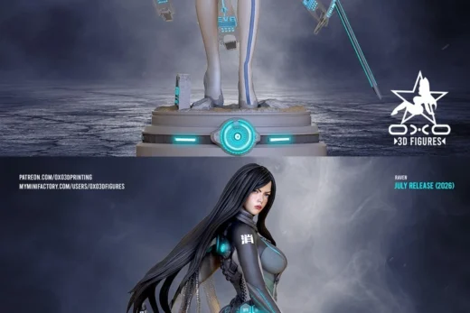 Raven — DC Comics 3D model