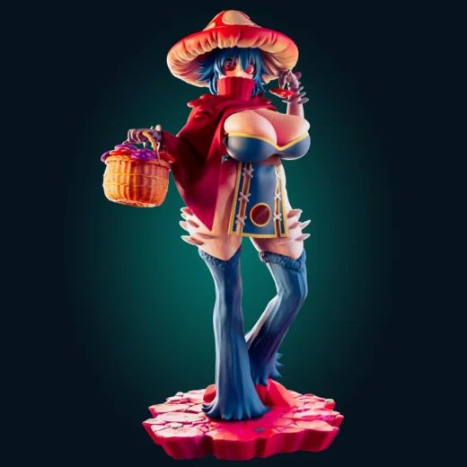 Mushroom Girl — Original Character 3D model