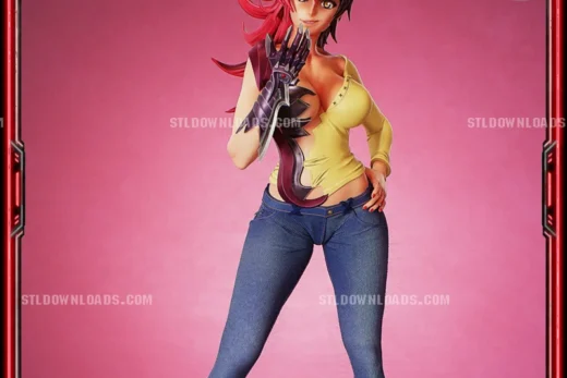 Masane Amaha — Witchblade 3D model