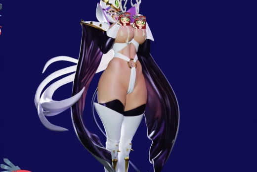 Phantom — Original Character 3D model