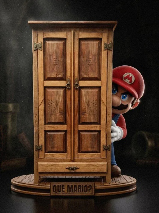 Q Mario Diorama — Super Mario 3D model
