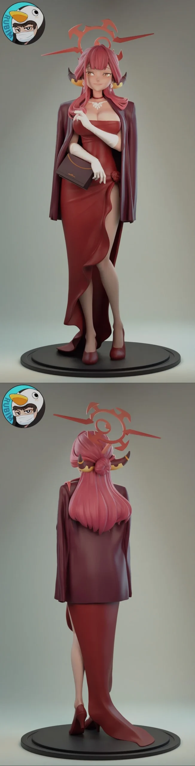 Aru — Blue Archive 3D model