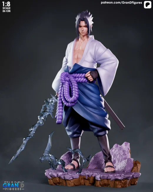 Sasuke Uchiha — Naruto 3D model