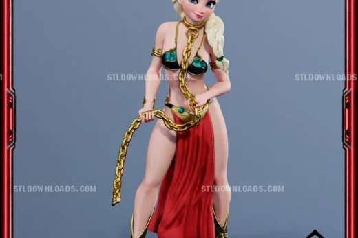 Elsa — Frozen 3D model
