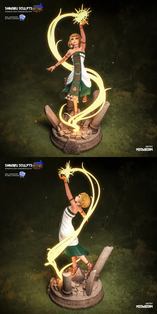 Princess Zelda — The Legend of Zelda 3D model