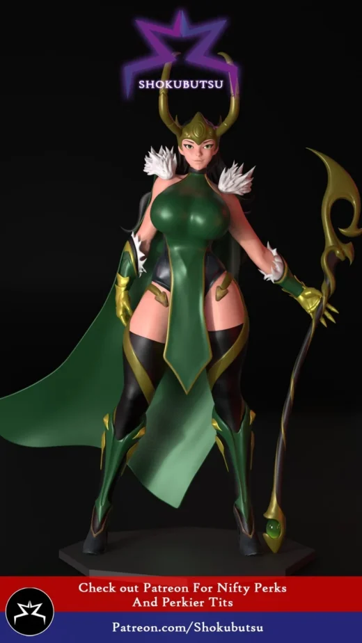 Lady Loki — Marvel 3D model