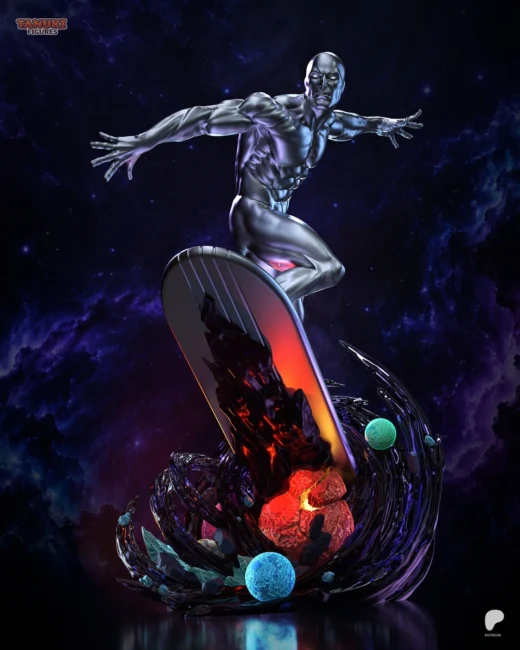 Silver Surfer — Marvel 3D model