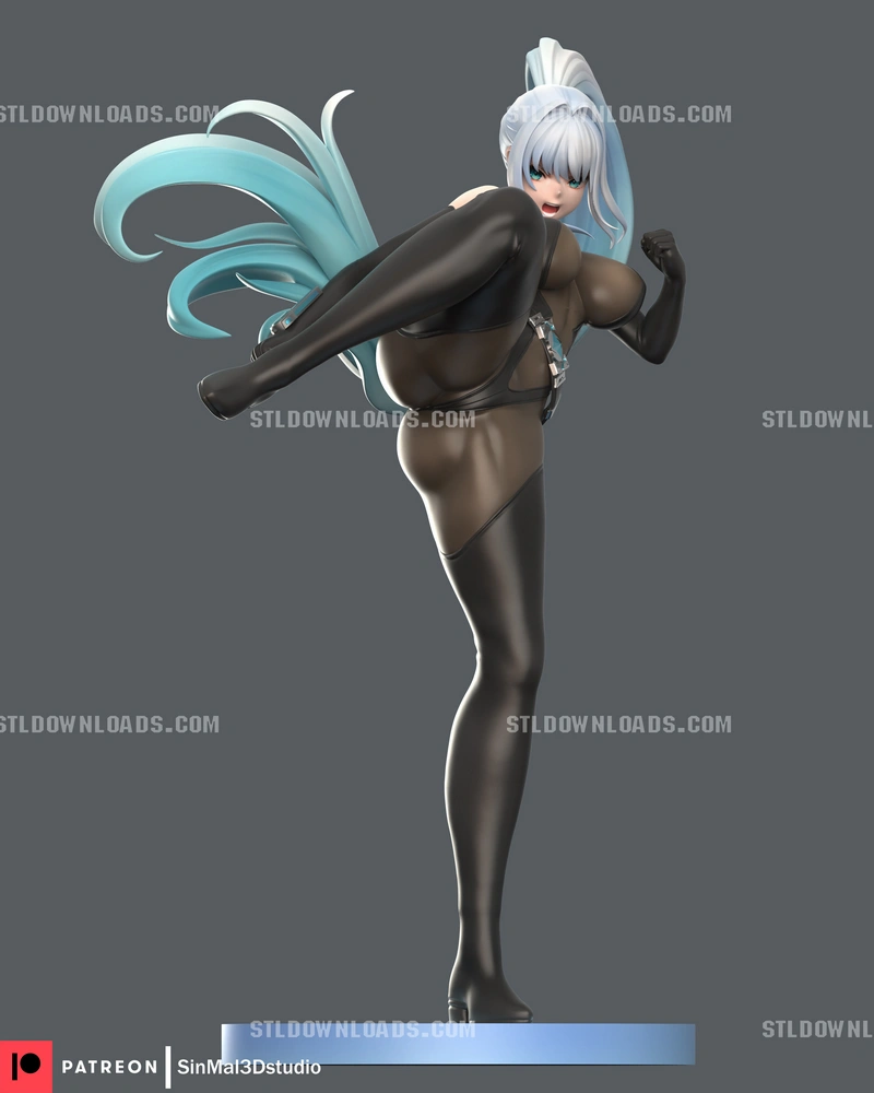 Ark Ranger Black — Goddess of Victory: Nikke 3D model