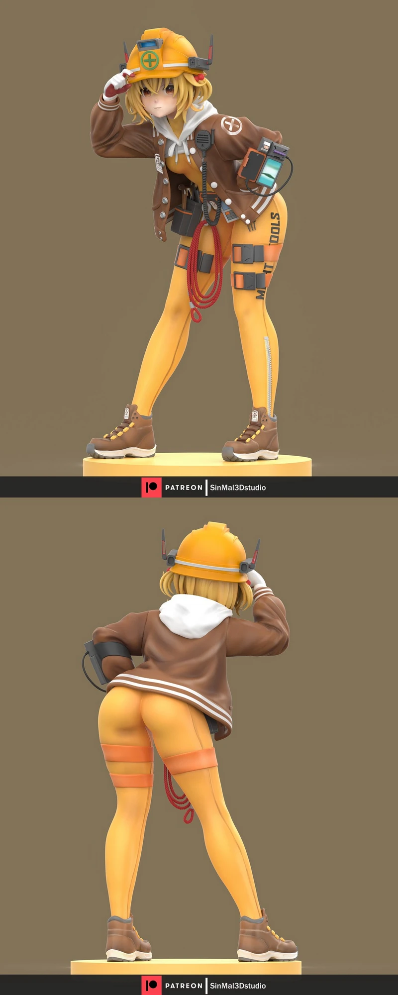 Liter — Goddess of Victory: Nikke 3D model