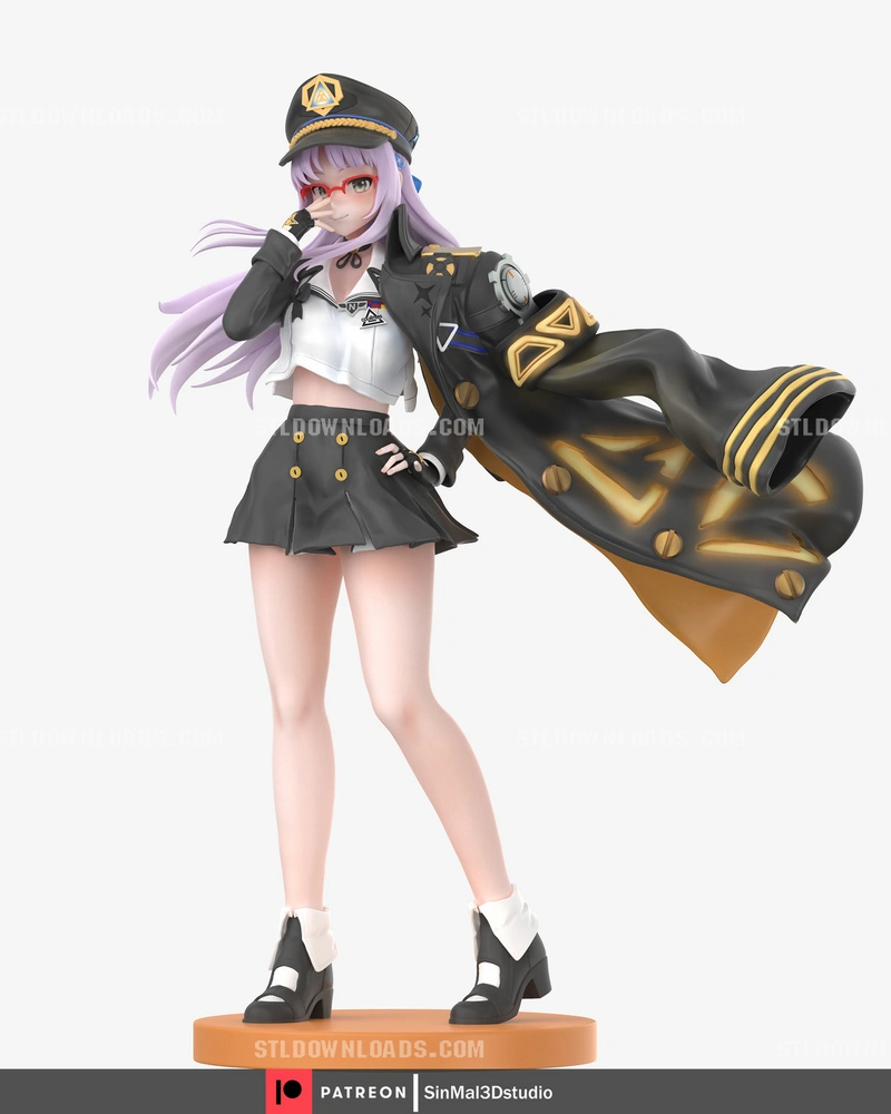 Neon Vision Eye — Goddess of Victory: Nikke 3D model