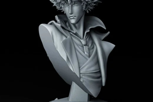 Spike Bust — Cowboy Bebop 3D model
