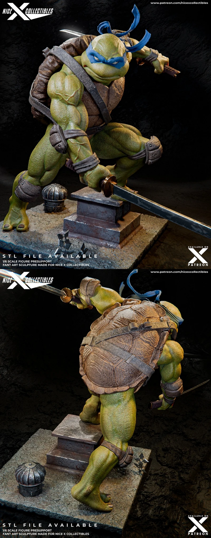 Leonardo — Teenage Mutant Ninja Turtles 3D model