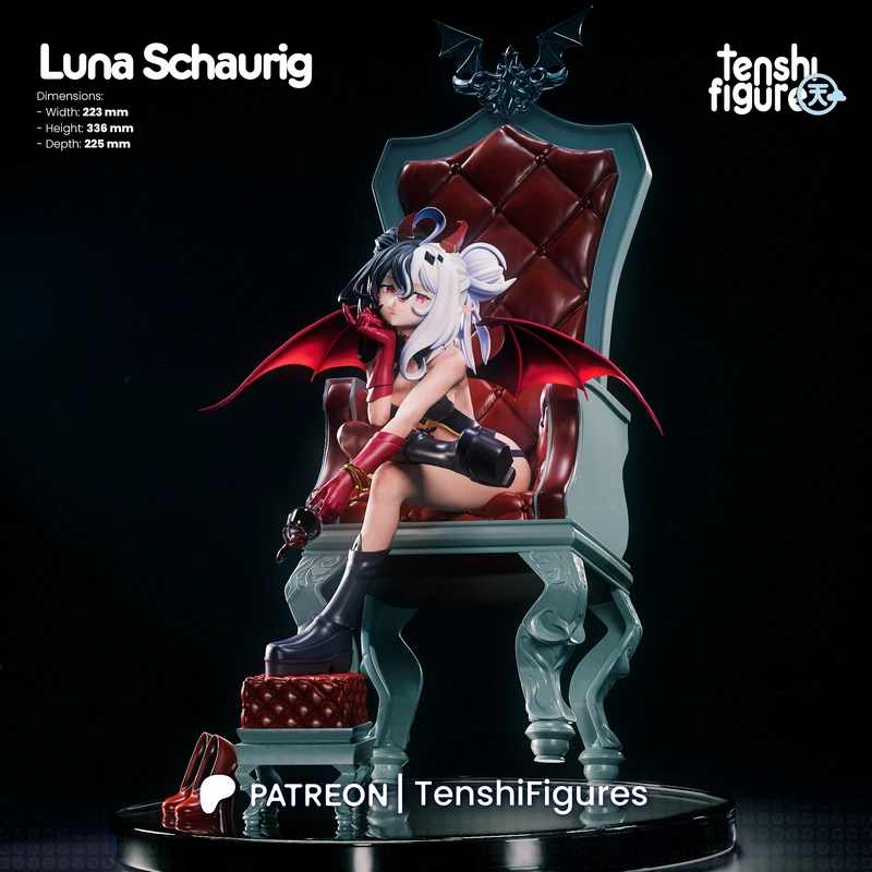 Luna Schaurig — Original Character 3D model