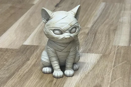 Mummy Cat — Original Character 3D model