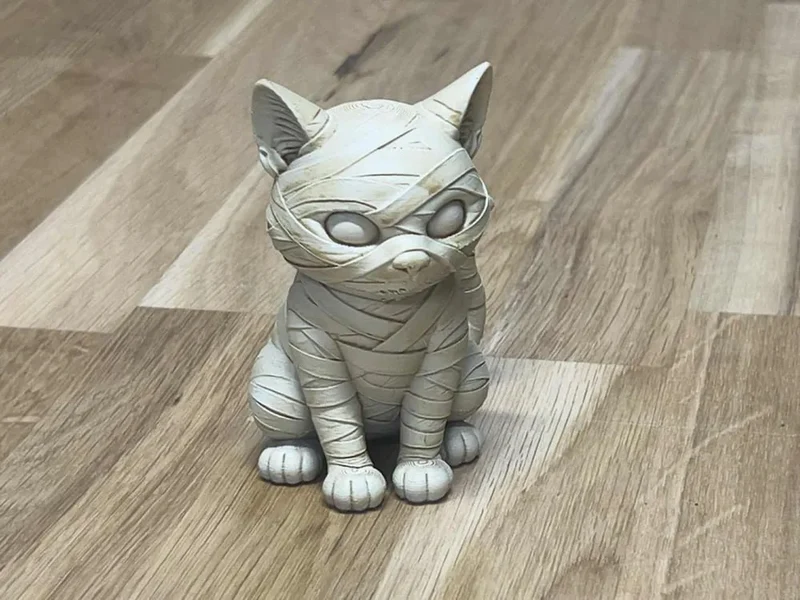 Mummy Cat — Original Character 3D model