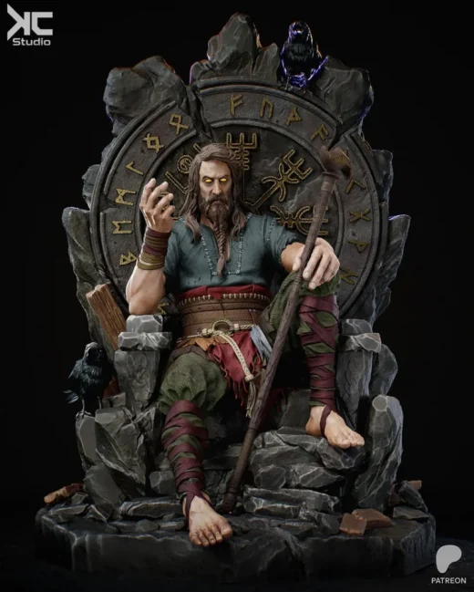 Tyr — God of War 3D model
