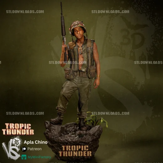 Alpa Chino — Tropic Thunder 3D model