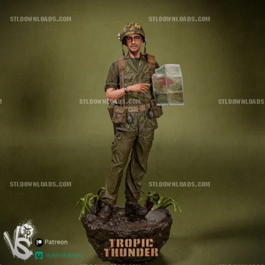 Kevin Sandusky — Tropic Thunder 3D model
