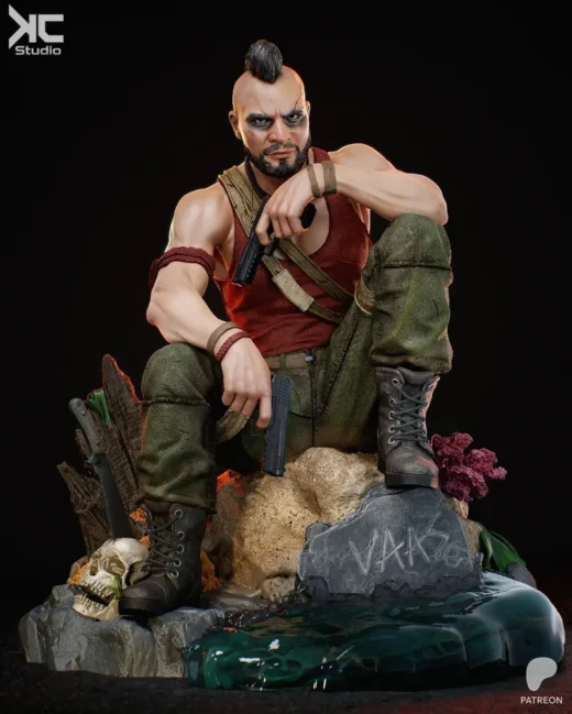 Vaas Montenegro — Far Cry 3D model