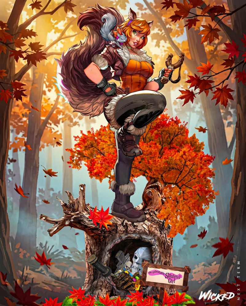 Squirrel Girl — Marvel 3D model