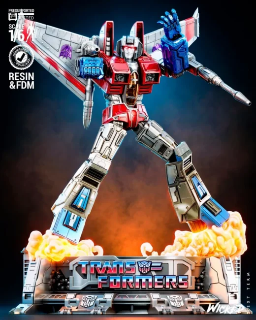 Starscream Sculpture — Transformers 3D model