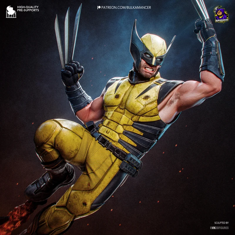 Wolverine — Marvel 3D model