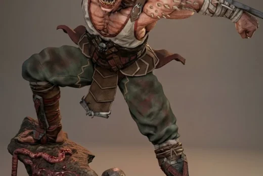 Baraka — Mortal Kombat 3D model