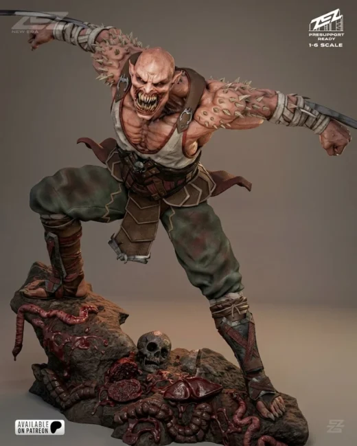 Baraka — Mortal Kombat 3D model