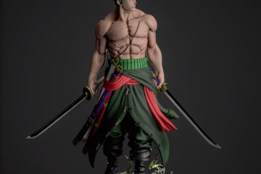 Roronoa Zoro — One Piece 3D model