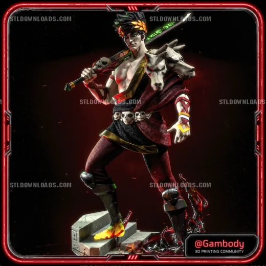 Zagreus — Hades 3D model